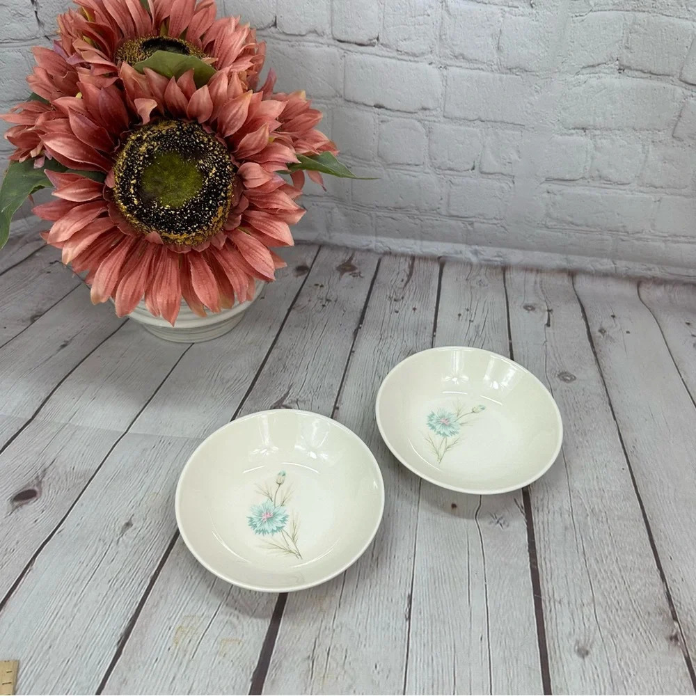 vintage Fruit/Dessert (Sauce) Bowl Boutonniere by Taylor, Smith & T (TS&T) 2pc